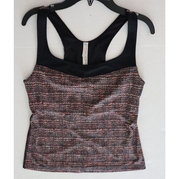 FP Movement x Free People OB464857 Women Sz M Red Combo Wild & Free Tank Top $88 - Picture 4 of 7